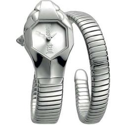 O Donna Just Cavalli Glam Chic Jc1l001m0015 Acciaio Serpente