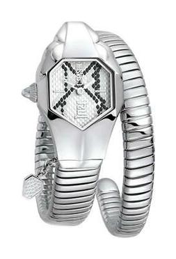 O Donna Just Cavalli Glam Chic Jc1l001m0115 Acciaio Serpente