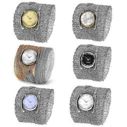 O Donna Breil Infinity Triplo Indosso Bracciale Collana Swar