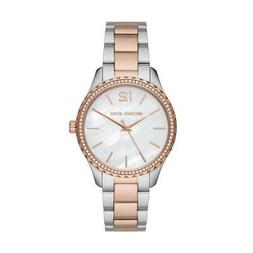 O Donna Michael Kors Layton Mk6849 Acciaio Ros&egrave; Bicolore Bi