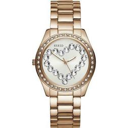 O Donna Guess Love Affair W1061l1 Bracciale Acciaio Cuore Sw