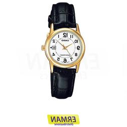 O Casio Donna Ltp-v002gl-7 Cassa Oro Analogico Da Polso Con 