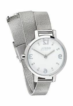 O Breil Donna Meet Up, Bracciale In Acciaio, Solo Tempo - 2h