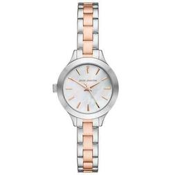 O Donna Michael Kors Mini Slim Runway Acciaio Orologio Donna