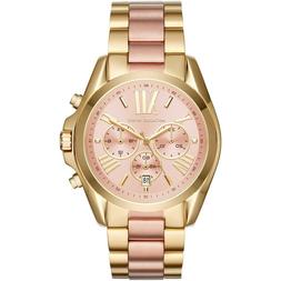 O Donna Michael Kors Mk6359 Bradshaw Cronografo - Nuovo - Ga