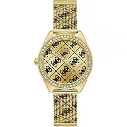 O Donna Guess Muse W1279l2 Acciaio Gold Dorato Swarovski