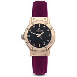 O Donna Ops Objects Opspw-545 Oro Rosa Con Zirconi Cinturino