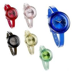 O Donna Ops! Object Nude Silicone Trasparente Colorato Rosso