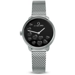 O Donna Ops Objects Bold Heart Opspw-594 Nero Cuori 3d Magli