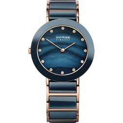 O Donna Orologio Da Polso Slim Ceramic - 11435-767-1 Acciaio