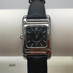 O Emporio Armani, Donna, Rettangolare Con Cinturino In Pelle