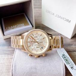 O Donna Michael Kors Ritz Mk6356 Cronografo - Nuovo - Garanz