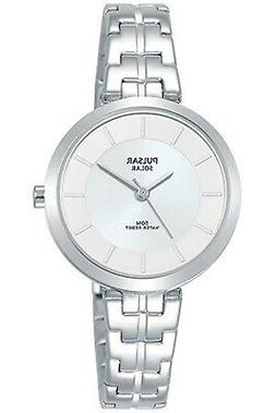 O Donna Pulsar Solare Py5057x1 Da Acciaio Inox Argentato