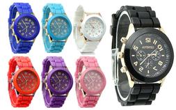 O Donna Geneva Sportivo Jelly Silicone Cinturino Da Polso Va