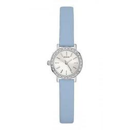 O Donna Stella W0885l2 Pelle Azzurro Strass Silver