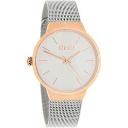 O Donna Liu Jo Trendy Tlj1364 Bicolore Silver Oro Rosa Quadr