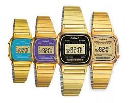 O Donna Casio Vintage La-670wg Gold Acciaio Dorato Classico 
