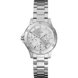 O Donna Guess W0443l1 35 Argento Swarovky Acciaio Originale 