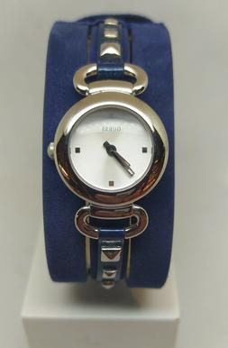 O Donna Watch Woman Guess Acc Pelle Velluto Alcantara Blu Bo