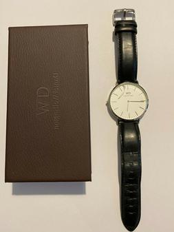 O Daniel Wellington Dw Da Uomo B40s3 Con Cinturino In Pelle 