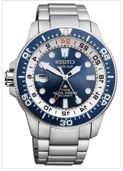 O Citizen Eco Drive Promaster Gmt Super Titanio Garanzia 24 