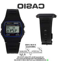 O Economico Pratico Casio Gomma Nera Display Digitale F-91w-