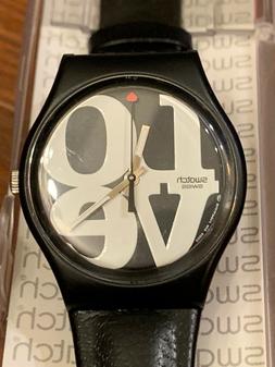 O Swatch Enigmatic Love 2003 Nuovo Funzionante Fondo Di Maga