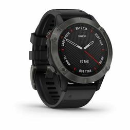 O Escursionismo Outdoor Running Garmin Fenix 6 Sapphire Blac