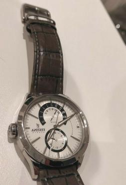 O Festina F16573, Cinturino Grigio, Quadrante Bianco - Tuo I