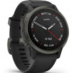 O Garmin Fenix 6s Sapphire Smartwatch Silicone Nero Gps 42mm