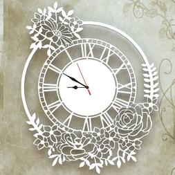 O Floreale Shabby  Parete Arredo Design Bianco Artigianale G