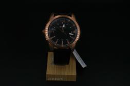 O Fossil Fs4356 Uomo Pelle Cassa42mm Bronzata Movimento Quar