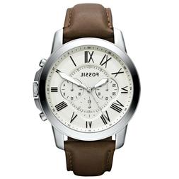 O Fossil Fs5527ieset+bracciale - Cinturino In Pelle