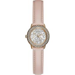 O Guess Gem Con Cinturino In Pelle Rosa  Gw0029l3