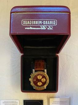 O Girard Perregaux Cronografo 7000 Gbm Acciaio/oro 38 Mm Aut