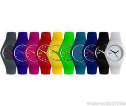 O Gomma Colorato Silicone Uomo Donna Unisex Modello Ice Tond