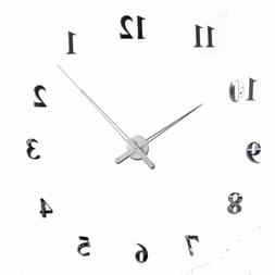 O Grande Da Muro Parete Lancette E Numeri In Acrilico Specch