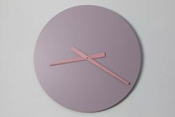 O Grande Da Parete, In Legno Color Rosa Diametro Cm 60, Mode