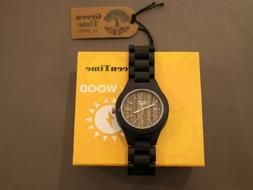 O Green Time By Zzero Donna In Legno Sandalo Rotondo Zw019f 