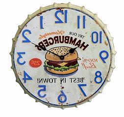 O Hamburgers Tappo Ferro Da Parete Vintage Grande Pub Bar Ir