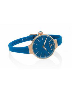 O Hoops Donna Nouveau Ch&eacute;rie Gold Blu Gioielleria Cucchy