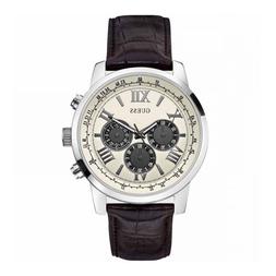 O Guess Horizon W0380g1 - Cinturino In Pelle Chrono