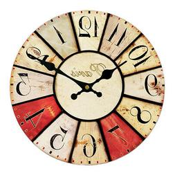 O In Legno Rustico Grande 30 Cm Con Decorazione Vintage Da P