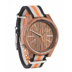 O In Legno Wewood - Torpedo Nut Orange Wood Watch