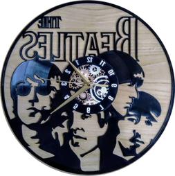 orologio in vinile da parete su lp