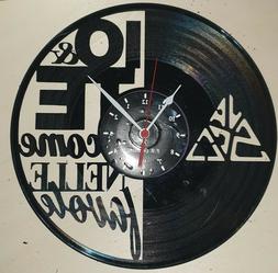 O In Vinile Io E Te Come Nelle Favole Vasco Rossi Vinyl Cloc