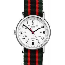 O Indiglo Cinturino Tessuto Colorato Luce Verde Nero Rosso A