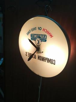 O Insegna Luminosa Vintage A Cordicella Time Kriptonite Da  