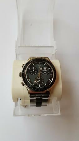 O Swatch Irony Chrono Stainless Steel