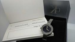 O Calvin Klein K6131 Quadrante Nero Swiss Made Cal. Eta 9010